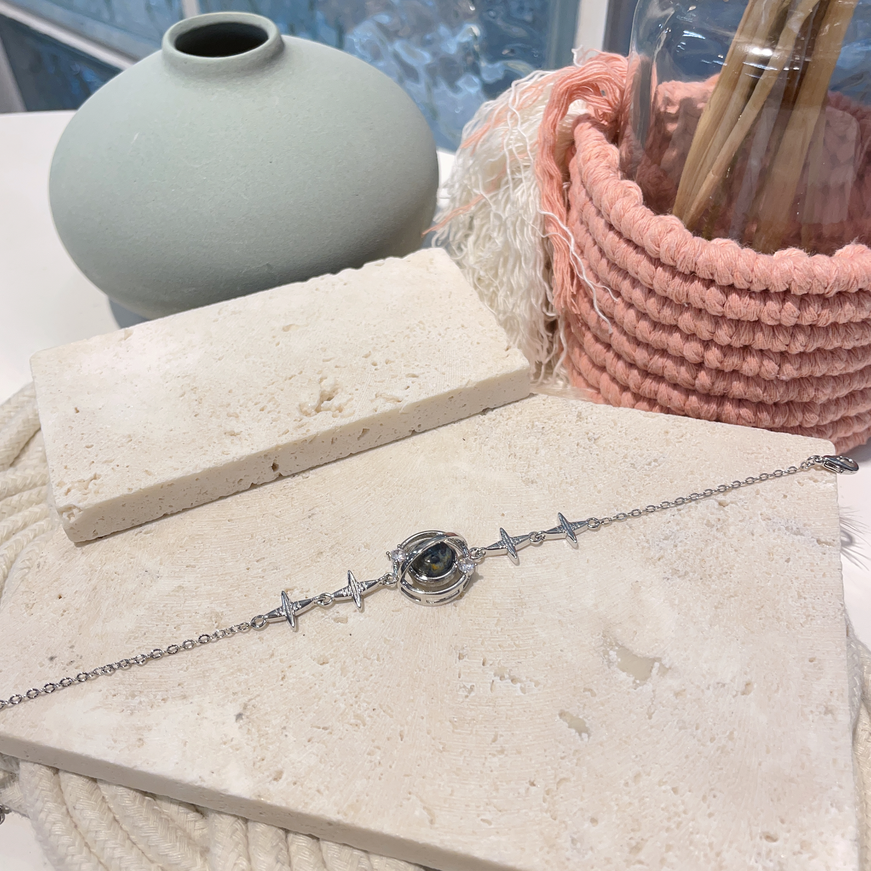 彼得石星球手鏈