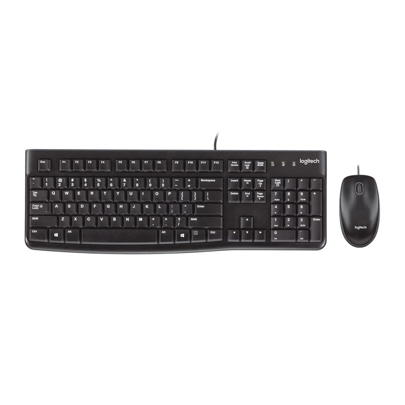 Logitech MK120 有線鍵盤與滑鼠組合