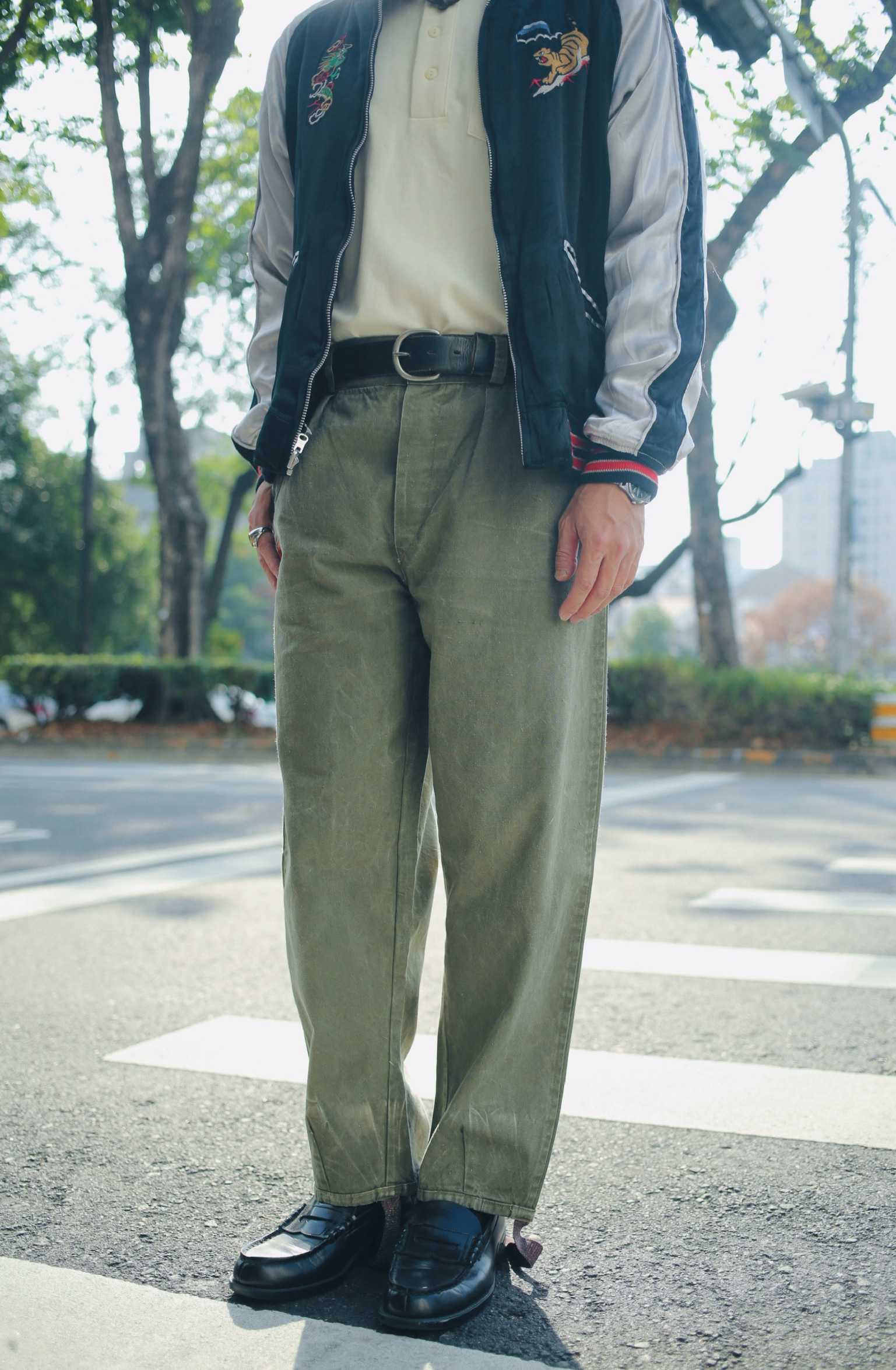 Vintage 80s Romania Army field pants / 羅馬尼亞軍公發野戰軍褲