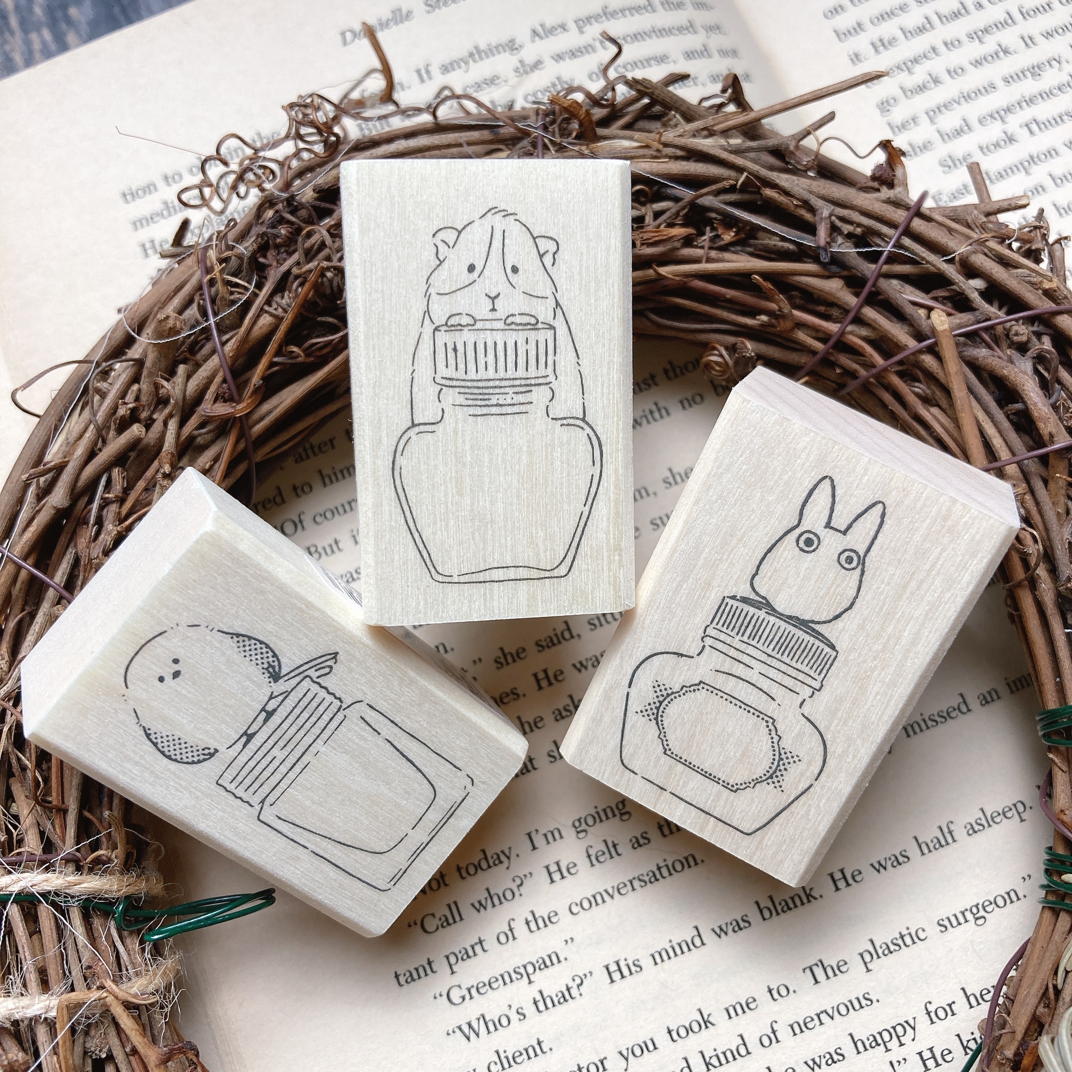 Beverly｜墨水瓶 印章系列 （多款可選）