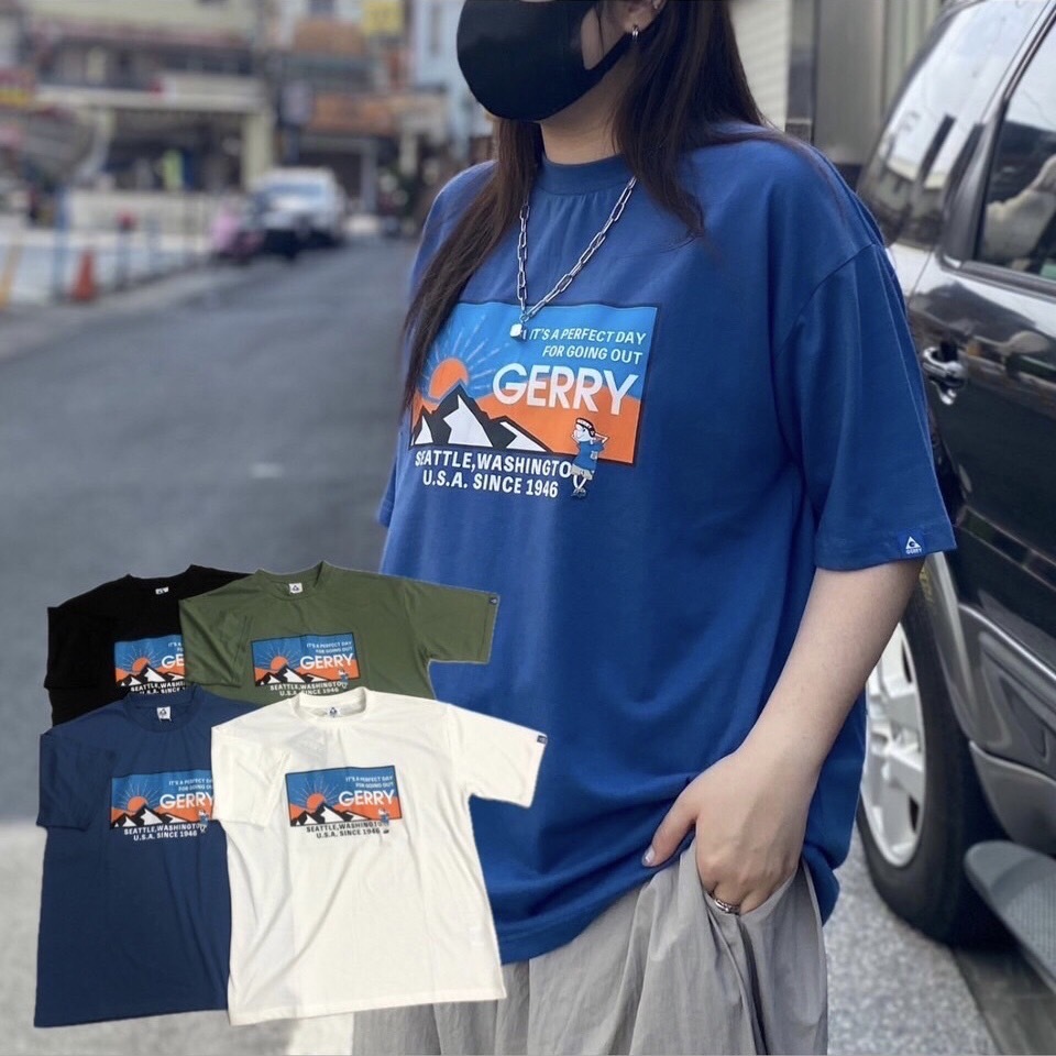 GERRY印刷圖案短Tee GE23SU07