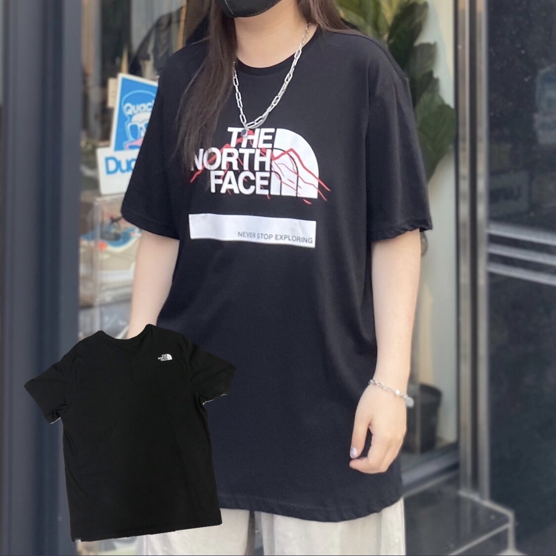 The North Face  探險系列 印刷圖Tee 大Logo