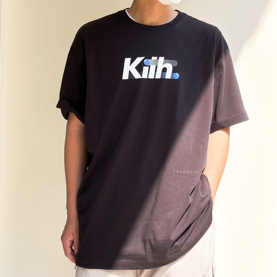 KITH 撞色 LOGO 短袖 短T 黑//白