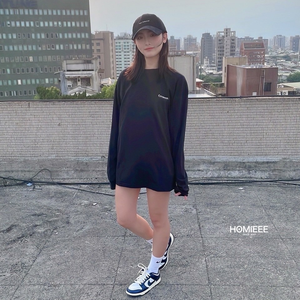 Covernat 長袖 薄長袖 經典 LOGO 黑色 白色