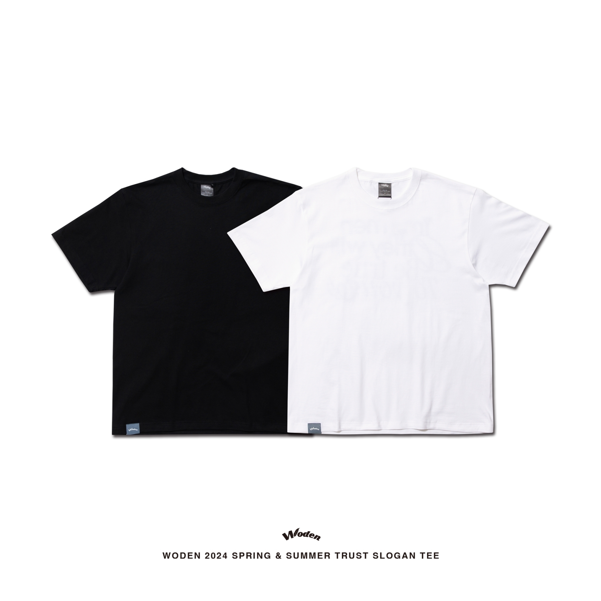 WODEN 2024 Spring & Summer 004 Trust Slogan Tee