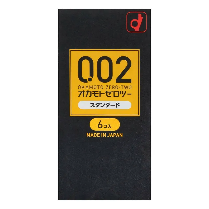Okamoto 0.02 (Japan Store Version) 6's Pack PU Condom