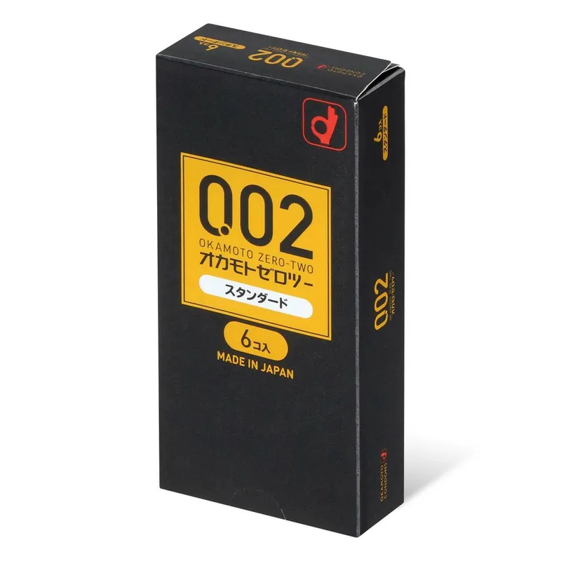Okamoto 0.02 (Japan Store Version) 6's Pack PU Condom