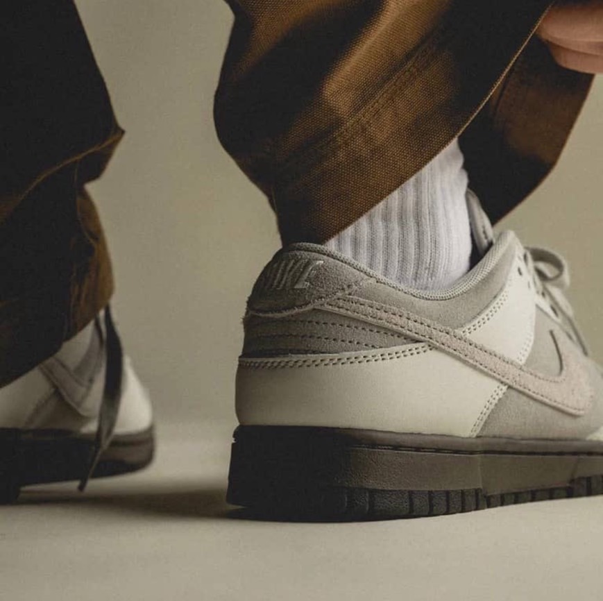 Nike Dunk Low "Ironstone" 低筒 反轉 絨面 麂皮 石灰 布朗尼 FD9746001