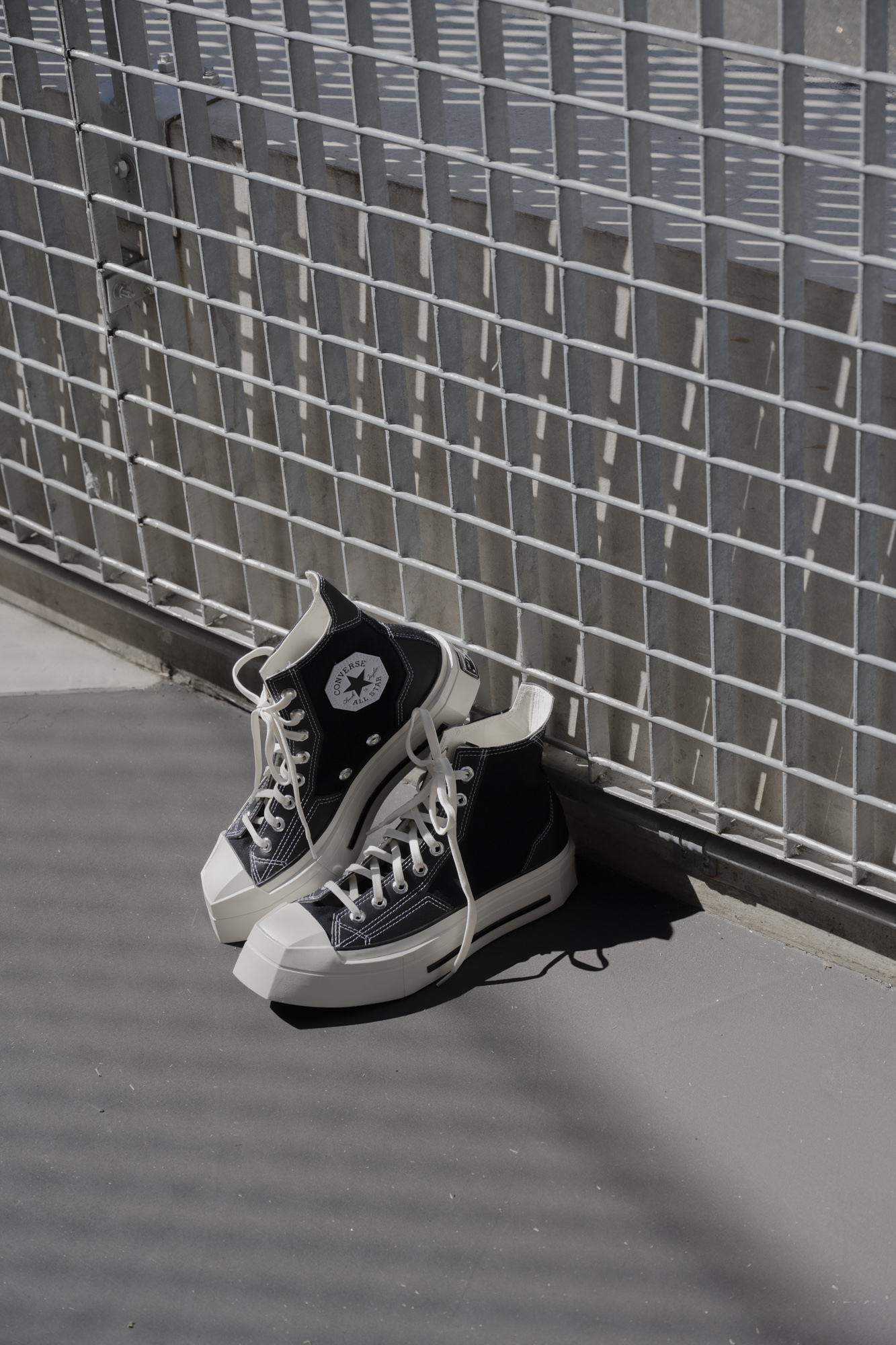 【零碼】CONVERSE CHUCK 70 DE LUXE SQUARED HI 黑色幾何 A06435C