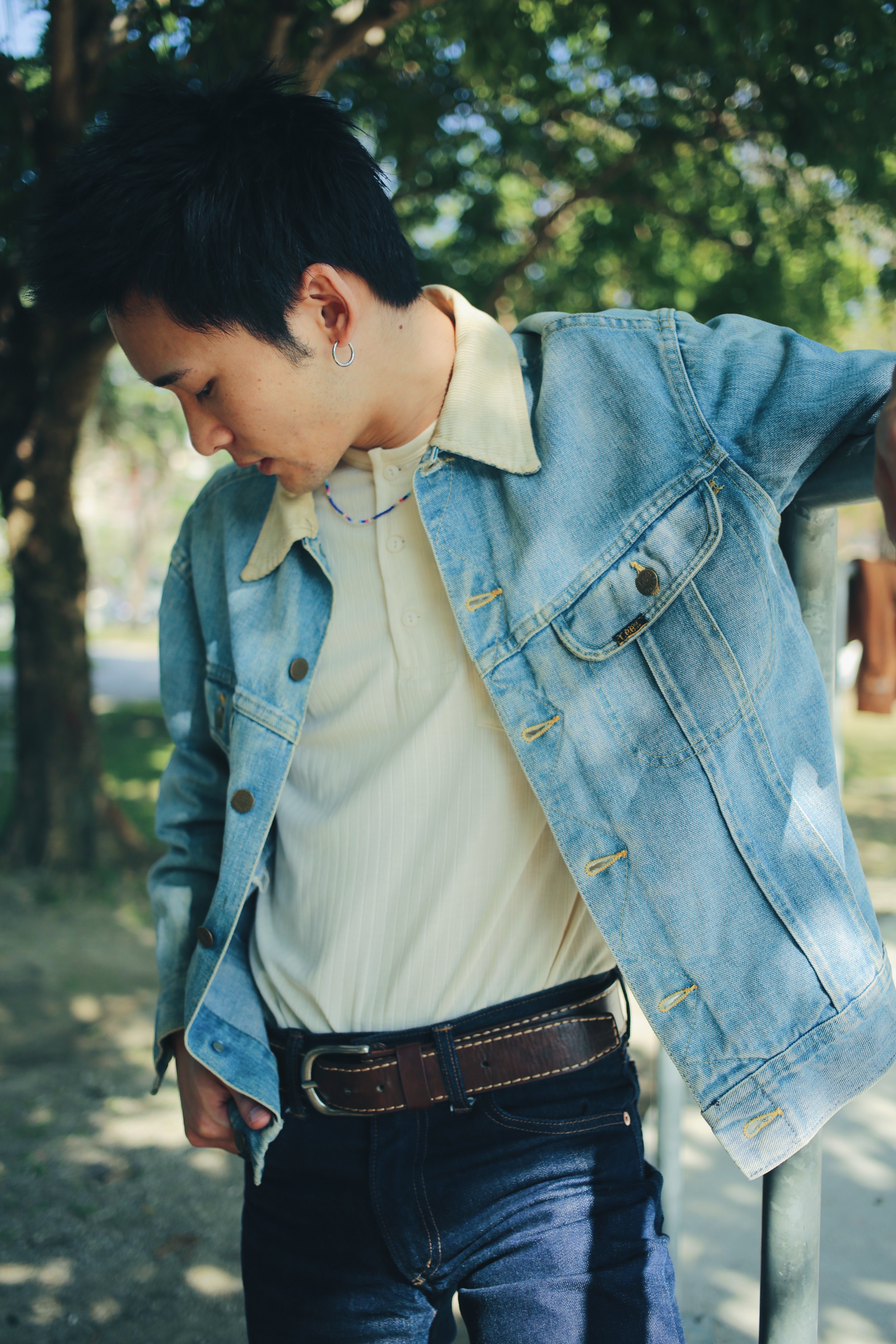 Vintage Lee Storm Rider denim jacket / 暴風騎士 古著短版丹寧牛仔外套