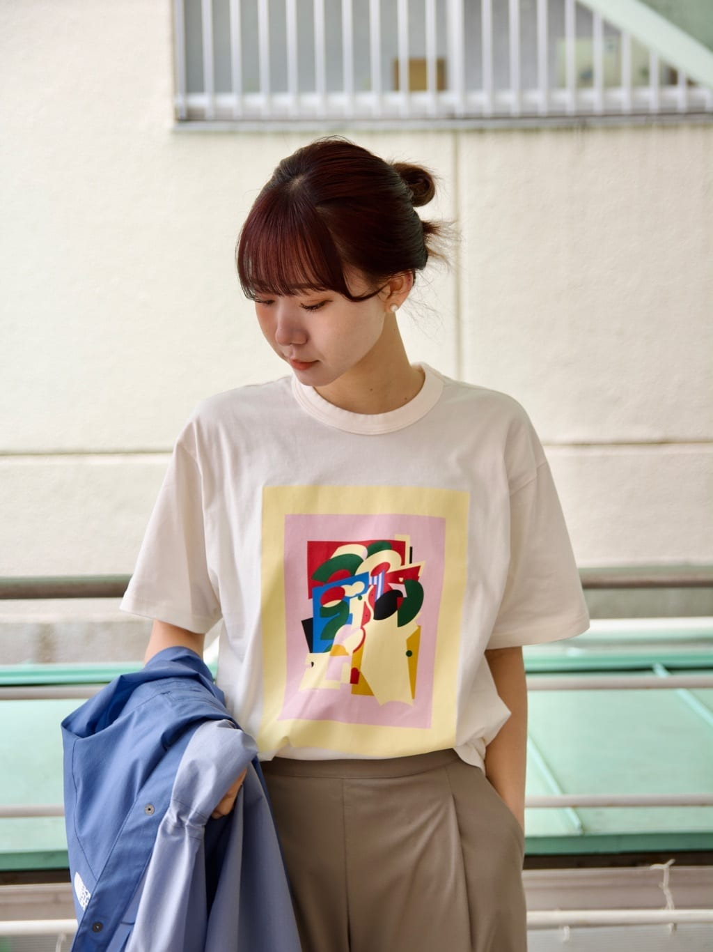 日本 TNF CR Message Tee