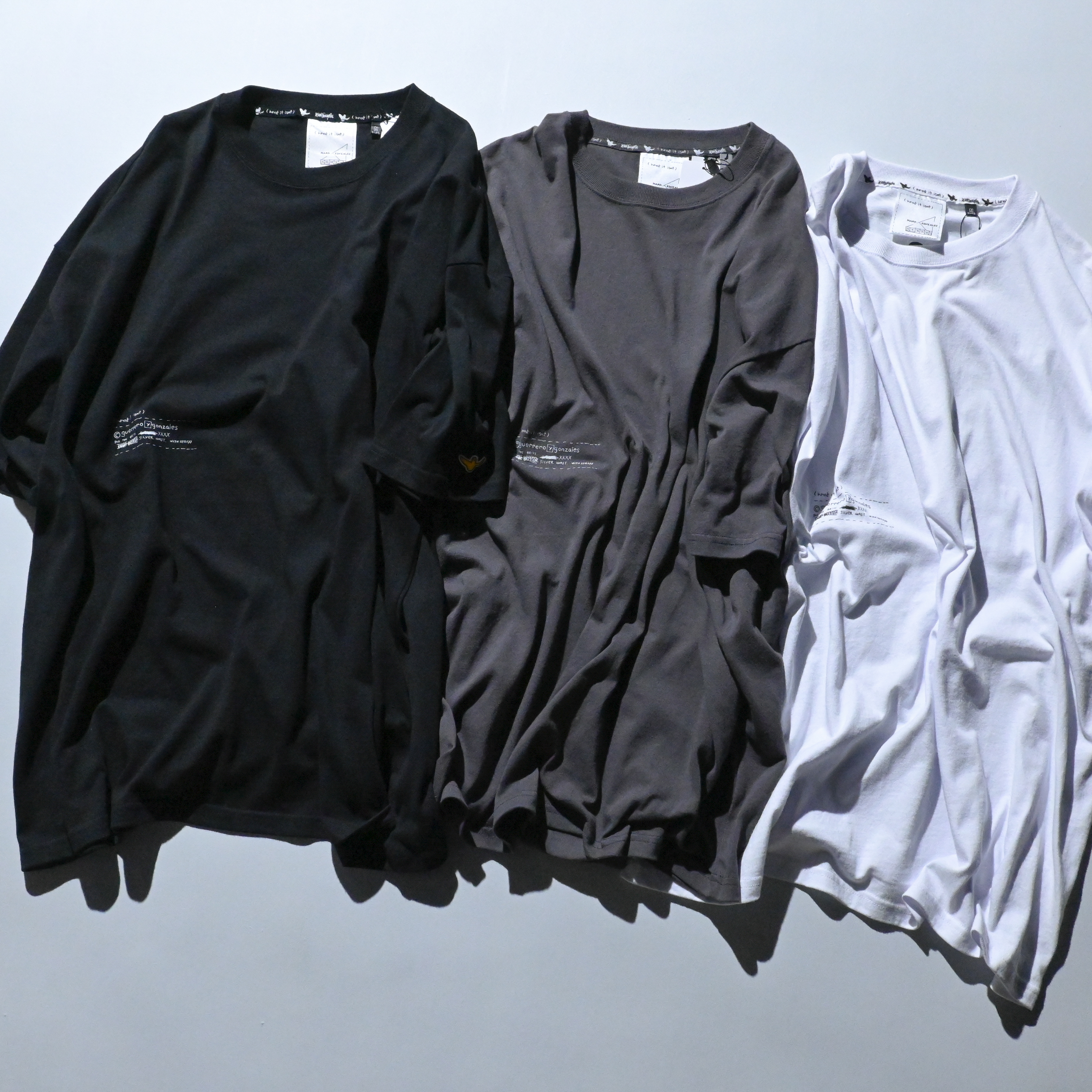 (What it isNt) ART BY MARK GONZALES x Stylexx 10th anniversary "Mid Letter" Logo Tee