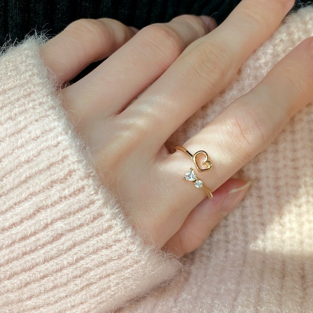 月光寶盒 純銀戒指