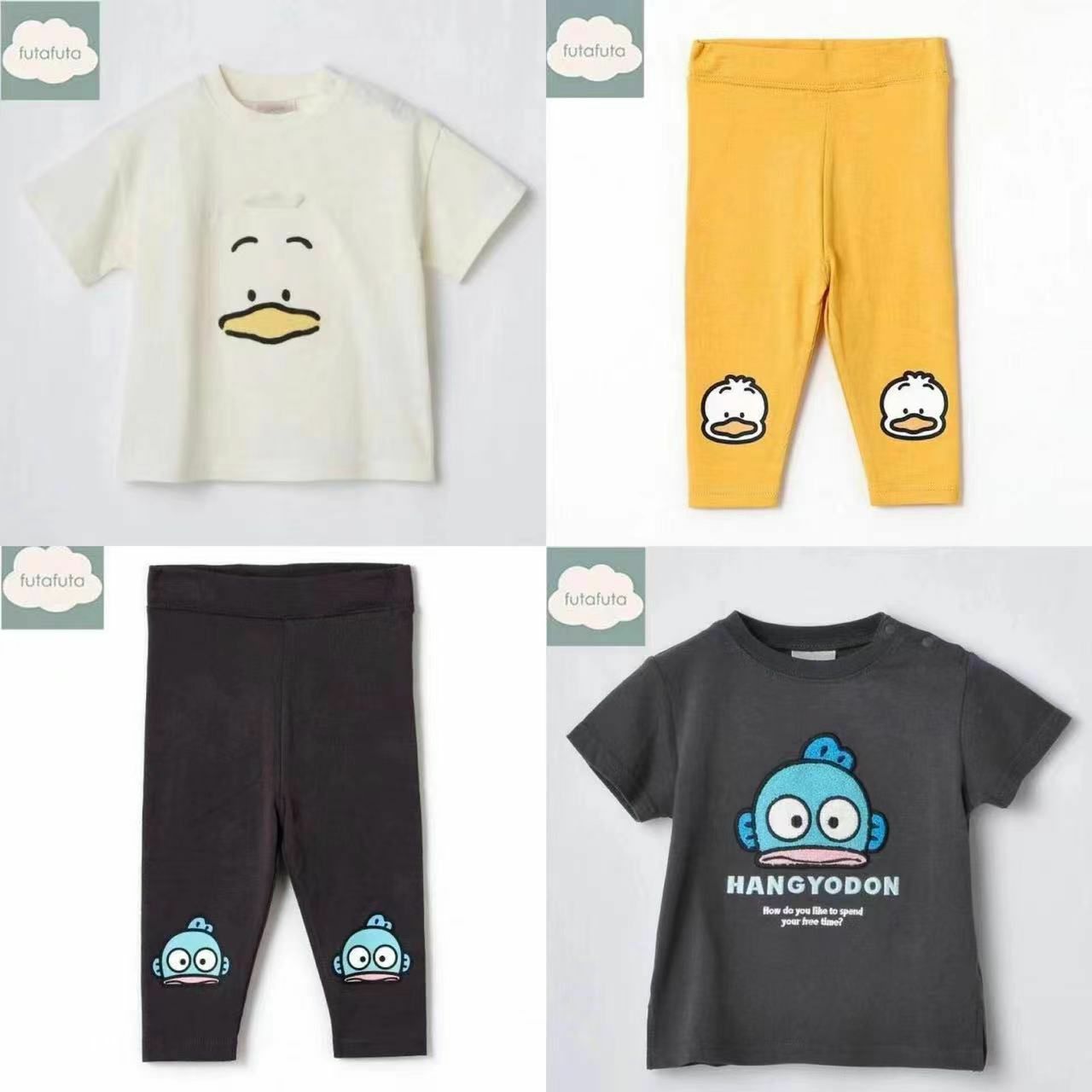日單 Futafuta x Sanrio鴨子水怪短袖/長褲