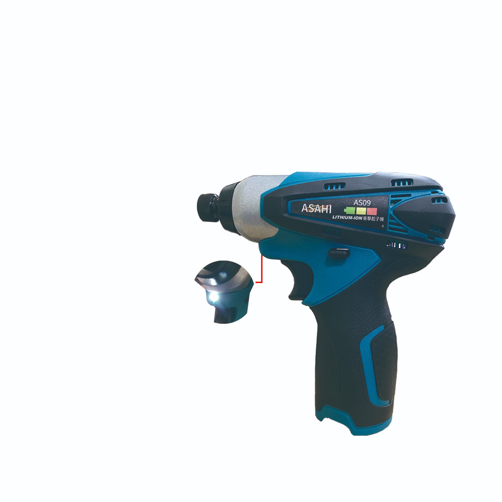 附發票｜AS09充電式衝擊起子機｜ 12V 150N.m扭力 電顯款 電鑽 超越TD090