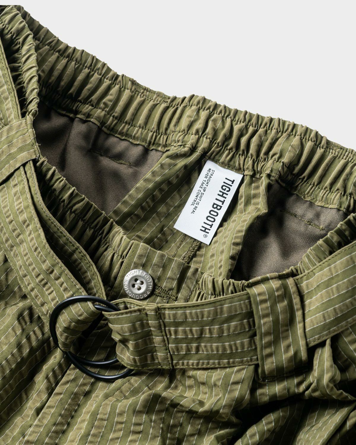 TIGHTBOOTH 24S/S SEERSUCKER BALLOON PANTS