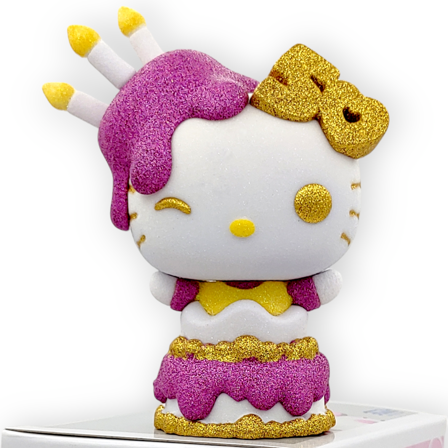 FUNKO POP<Hello Kitty 50週年>HELLO KITTY_蛋糕(鑽石版)-No.75