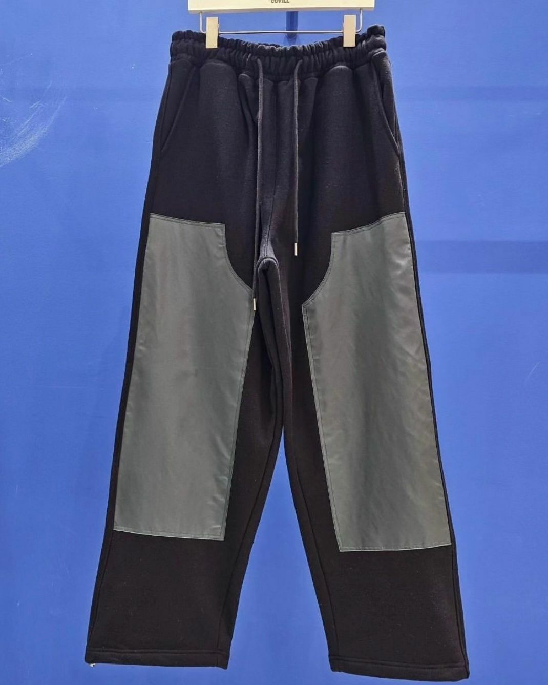 拼色可束腳鬆身運動褲 COVILL-080P