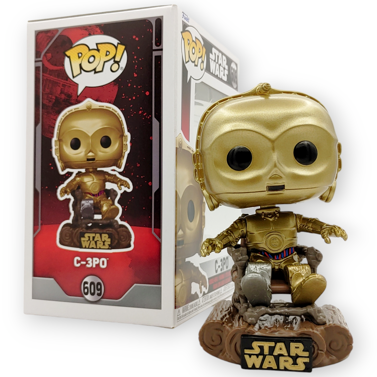 FUNKO POP<星球大戰StarWars>C-3PO_坐椅-NO.609
