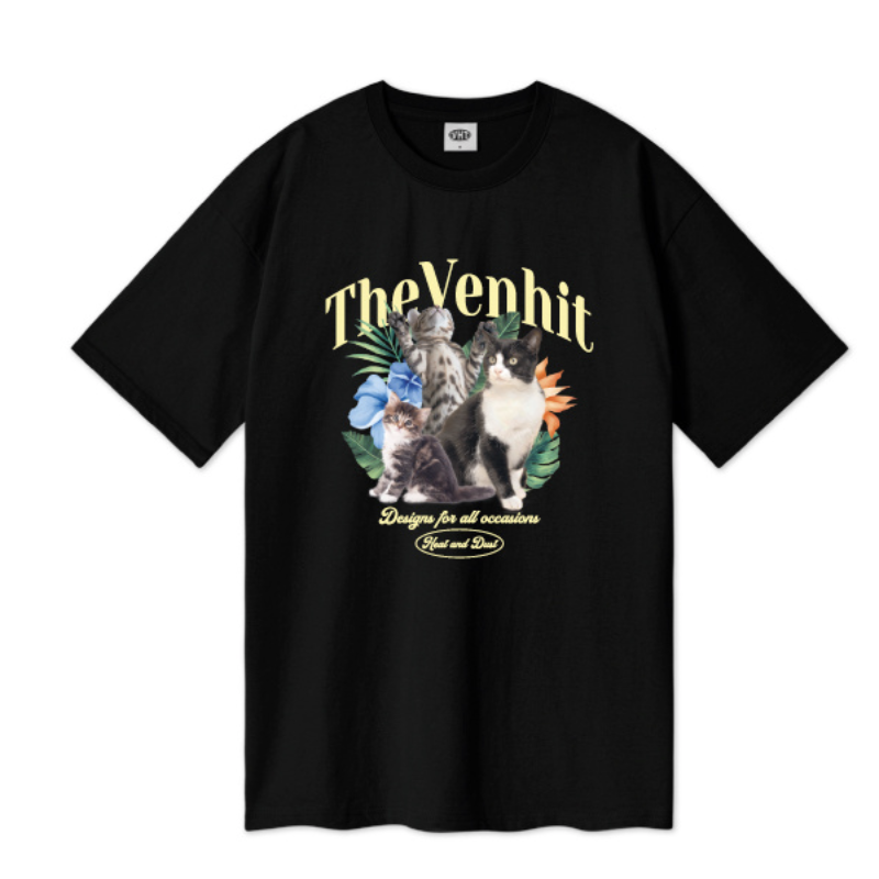VENHIT CATS Overfit T-Shirt