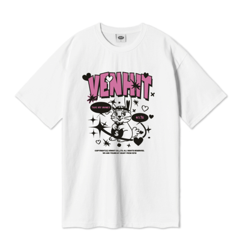 VENHIT HONEY Overfit T-Shirt