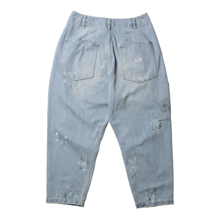【ルンバ】liberaiders サルエルパンツ LIBERAIDERS 24S/S STAMPED DENIM SARROUEL PANTS