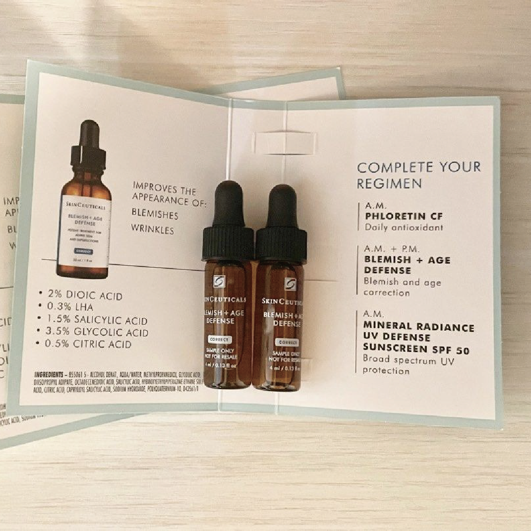 Skin Ceuticals - Blemish + Age Defense 淨化再生雙效防禦精 4ml (1套2支)