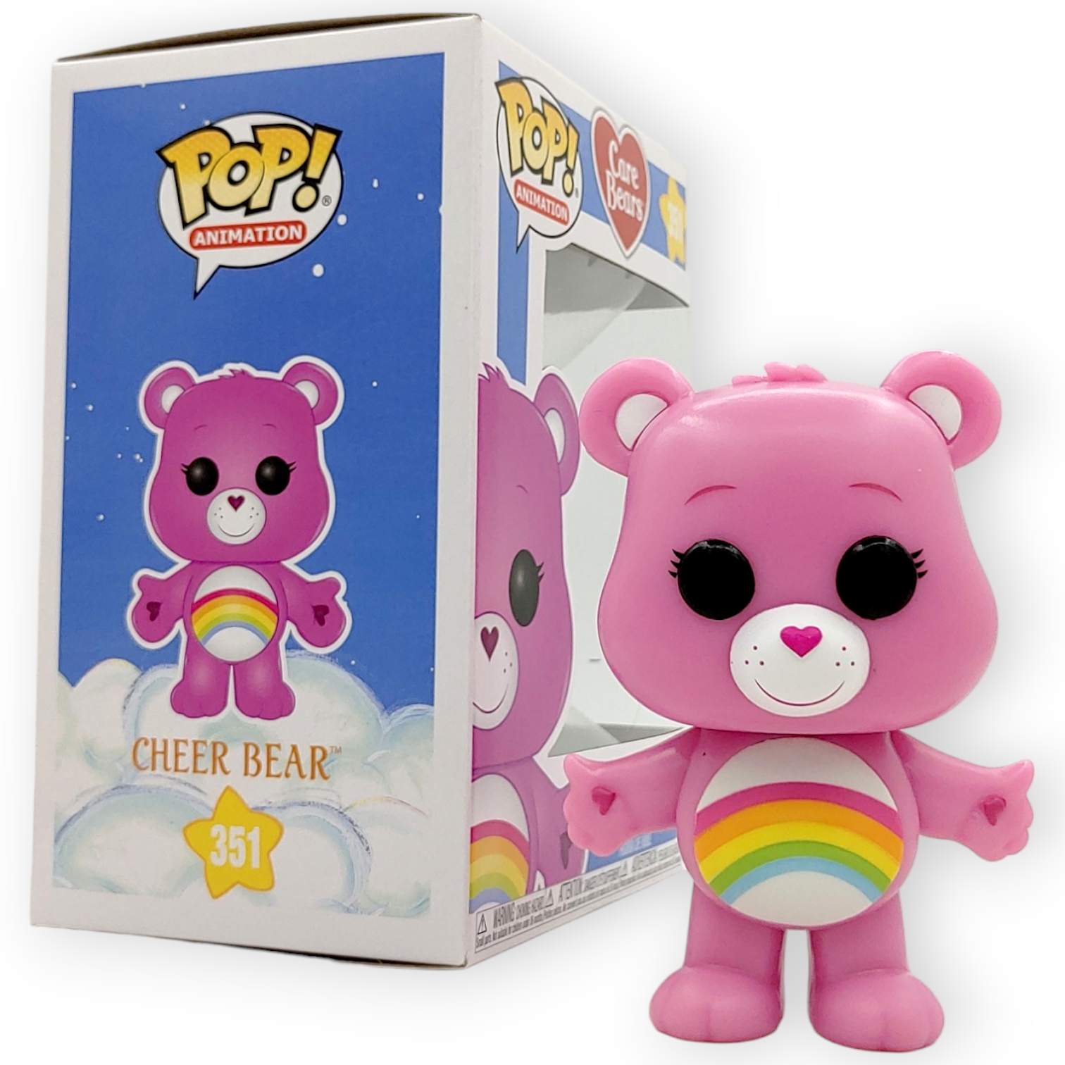 FUNKO POP<Care Bears 40th>Cheer Bear(粉紅色)-NO.351