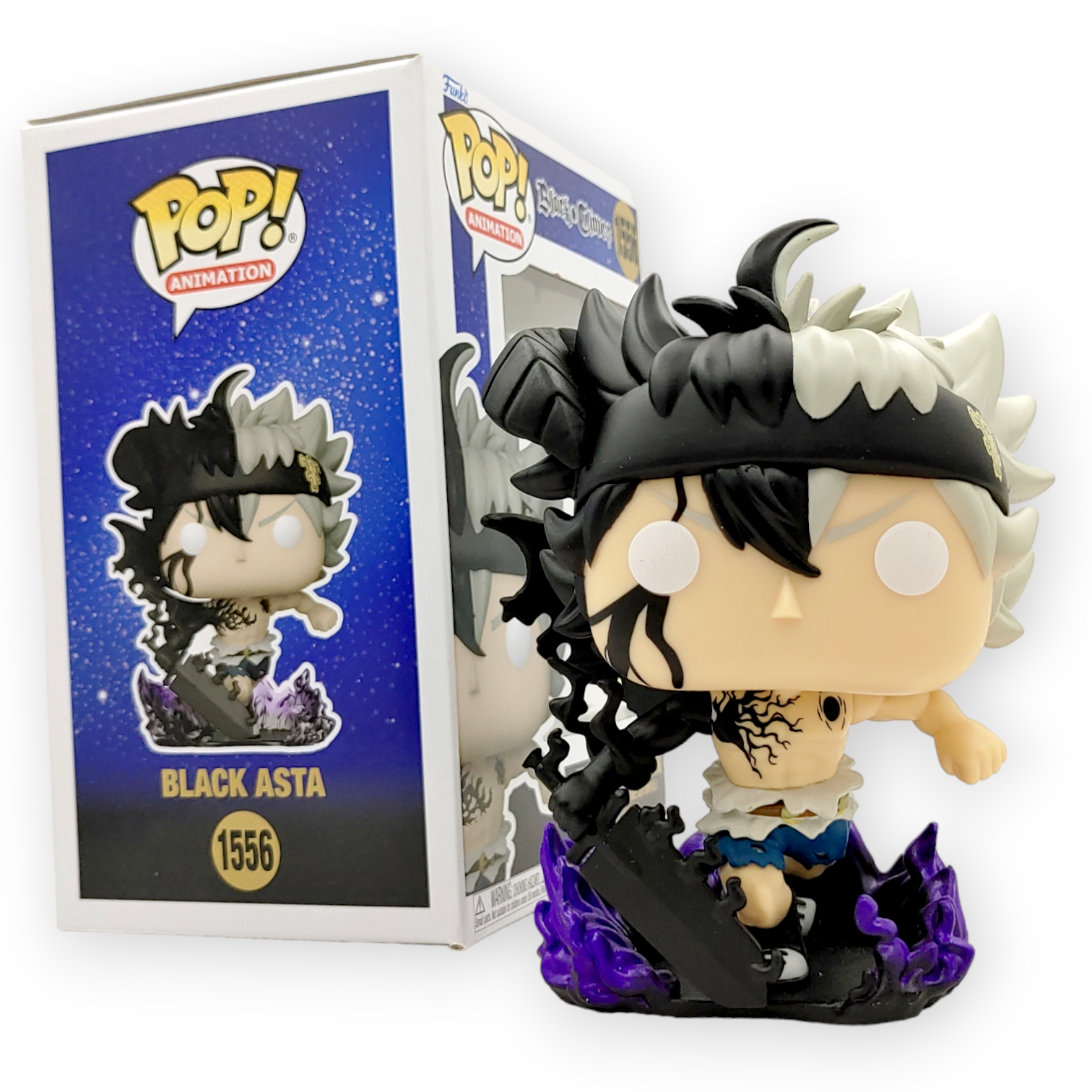 FUNKO POP <黑色五葉草>黑化亞斯塔(夜光版)-No.1556