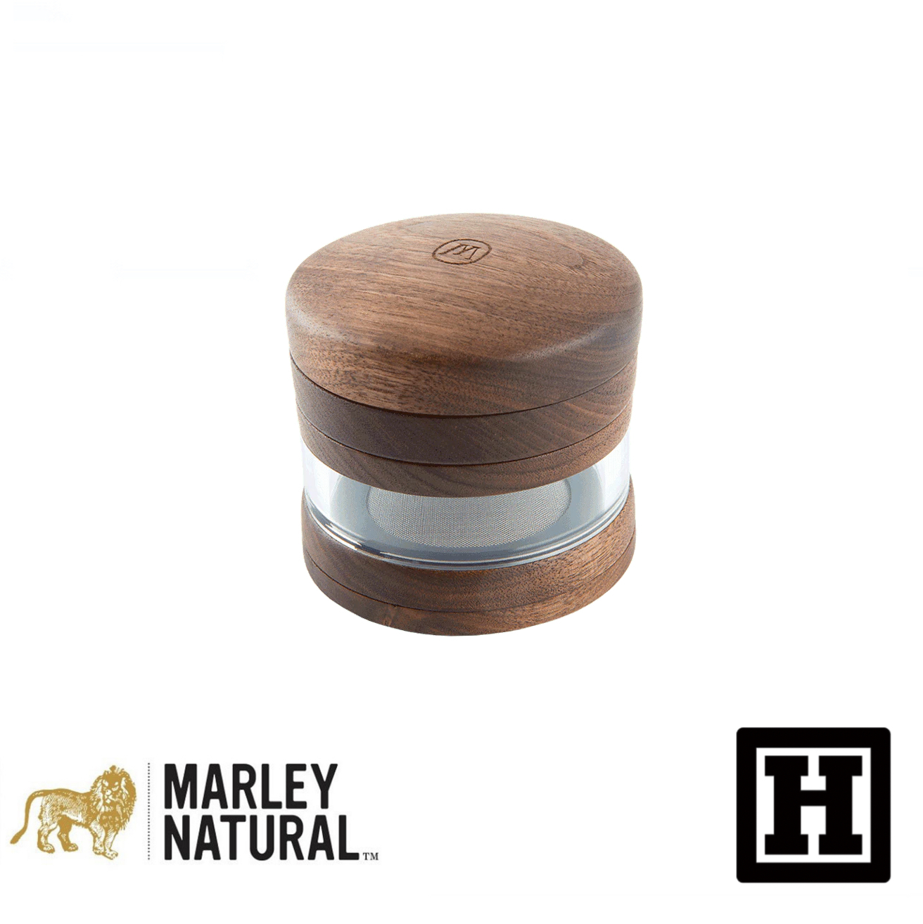 Marley Natural 黑胡桃木 研磨器「大型」