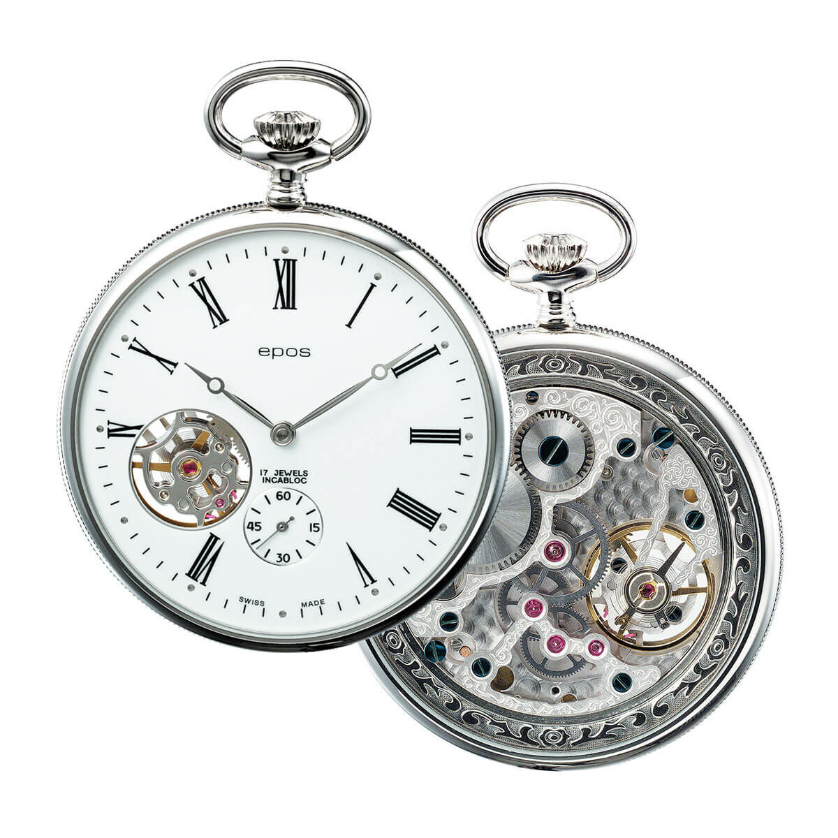 Pocket Watches - White Dial 2090.183.29.20.00