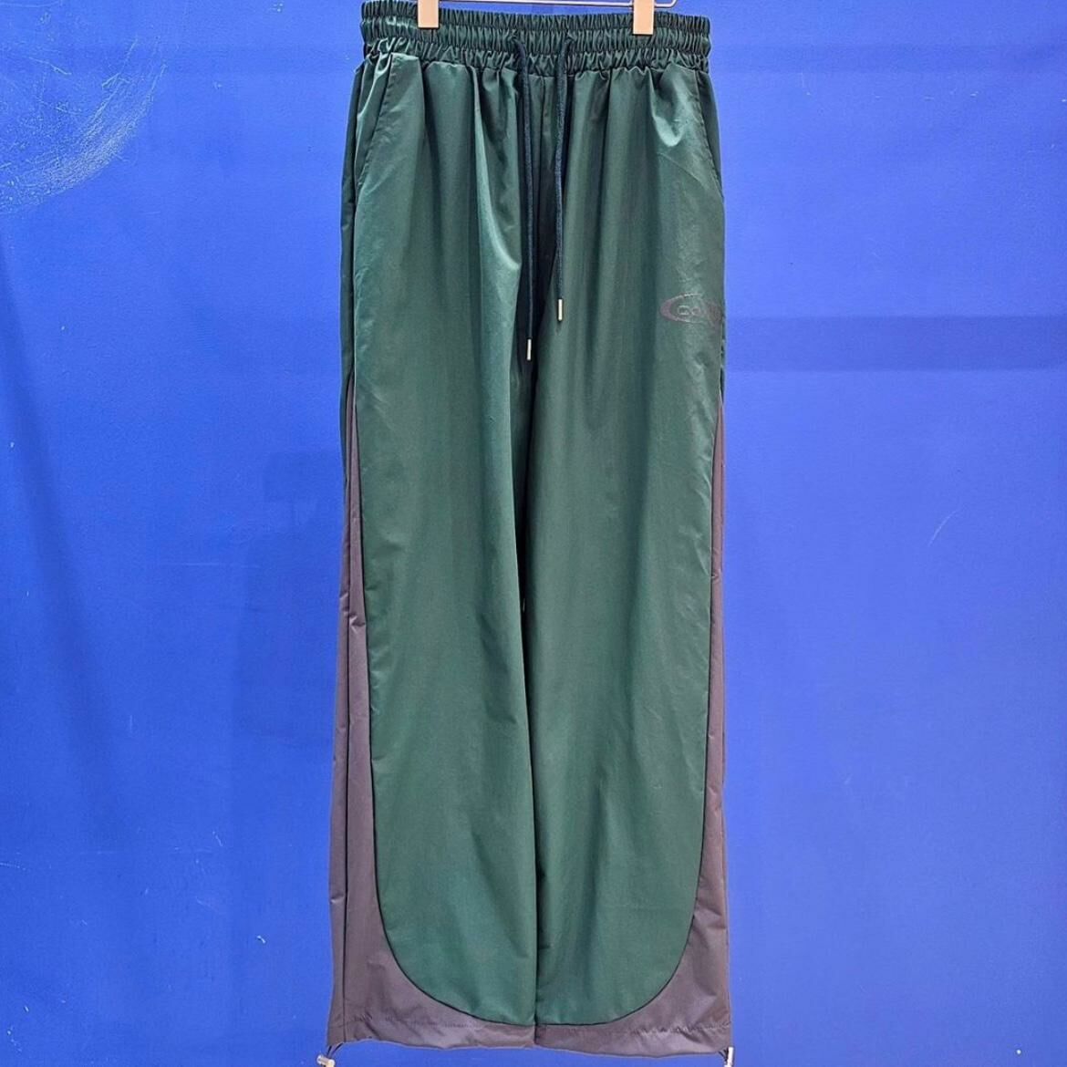 拼色可束腳鬆身褲 COVILL-087P