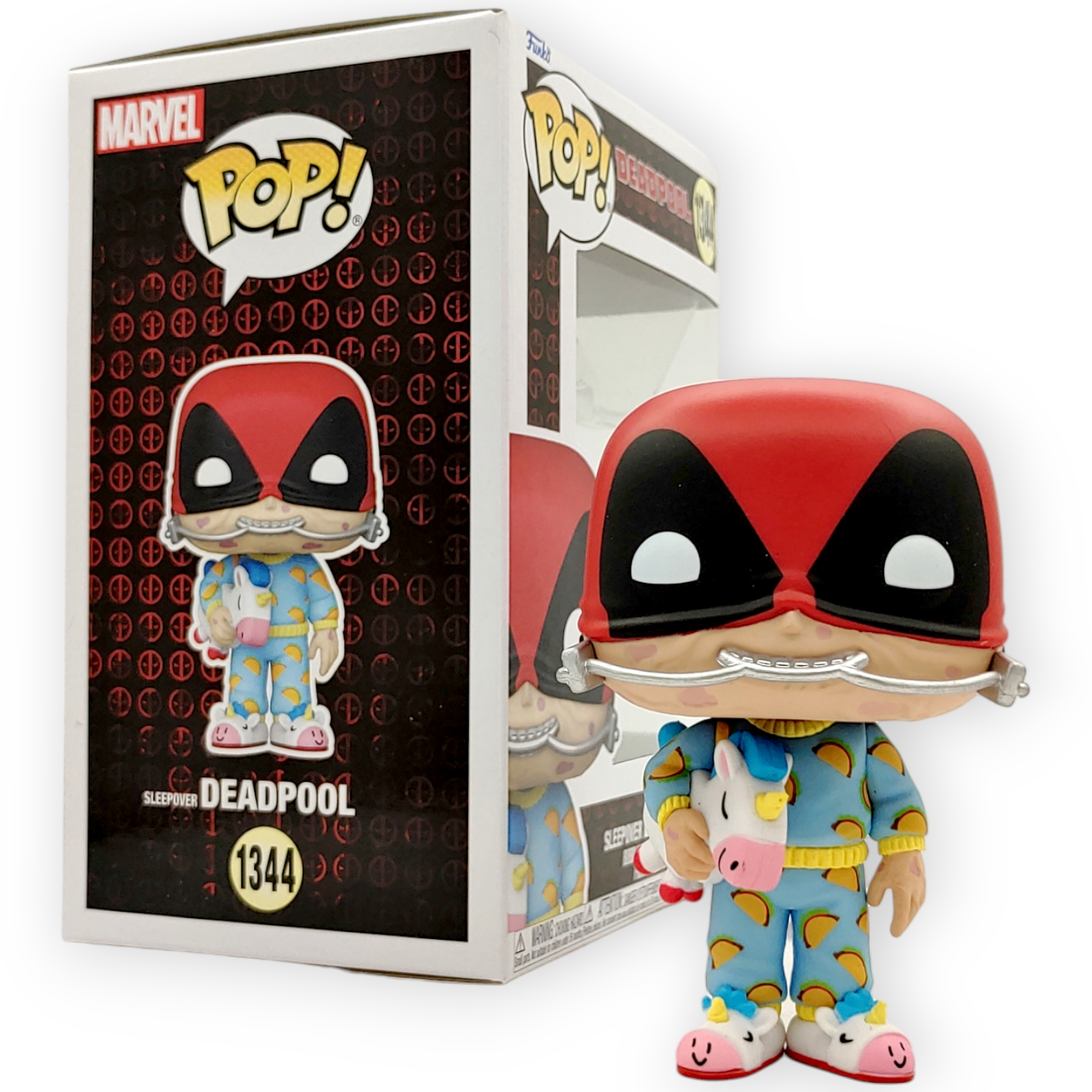 FUNKO POP<死侍>死侍_粉藍睡衣馬仔攬枕-NO.1344