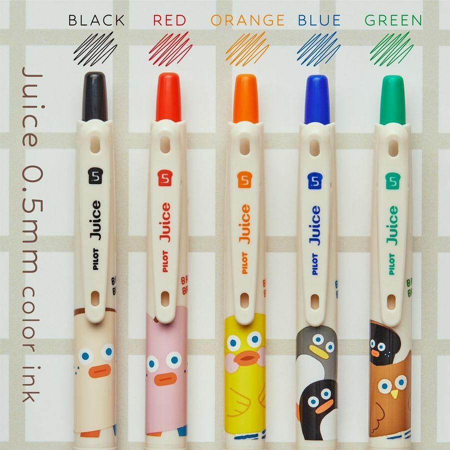 Juice 果汁筆 0.5mm Brunch Brother聯名｜PILOT 日本