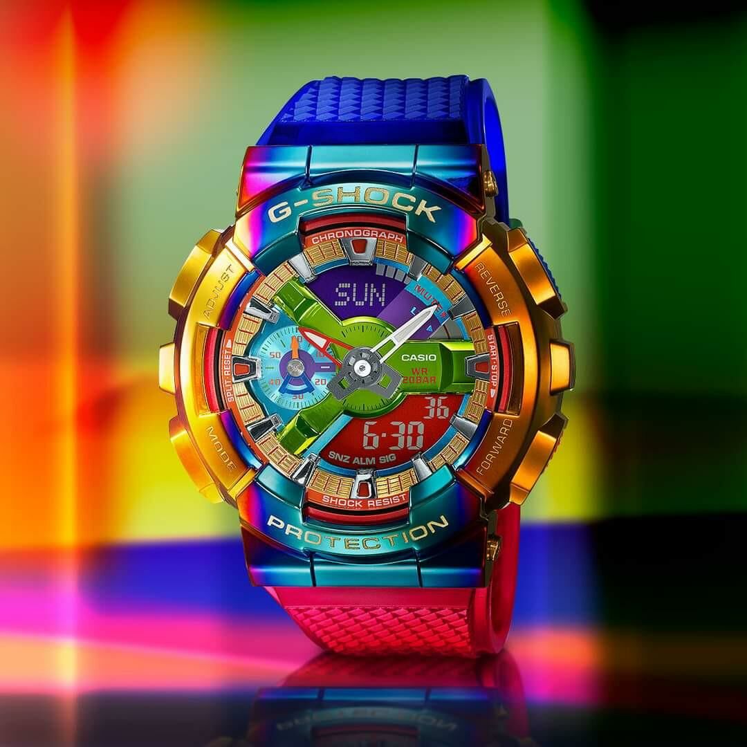 Casio G-Shock GM-110RB-2A 手錶 (香港行貨)