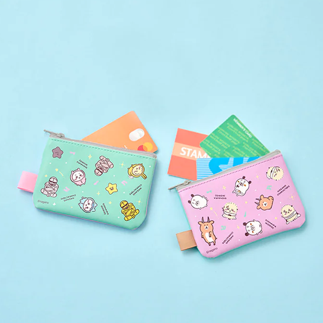 預訂｜Nagano Characters 拉鍊散紙包2個set GREEN & PURPLE