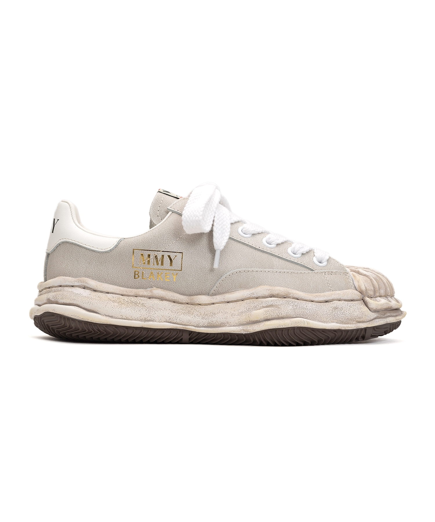 {現貨} MMY MAISON MIHARA YASUHIRO “BLAKEY” OG Sole VL Leather Low White