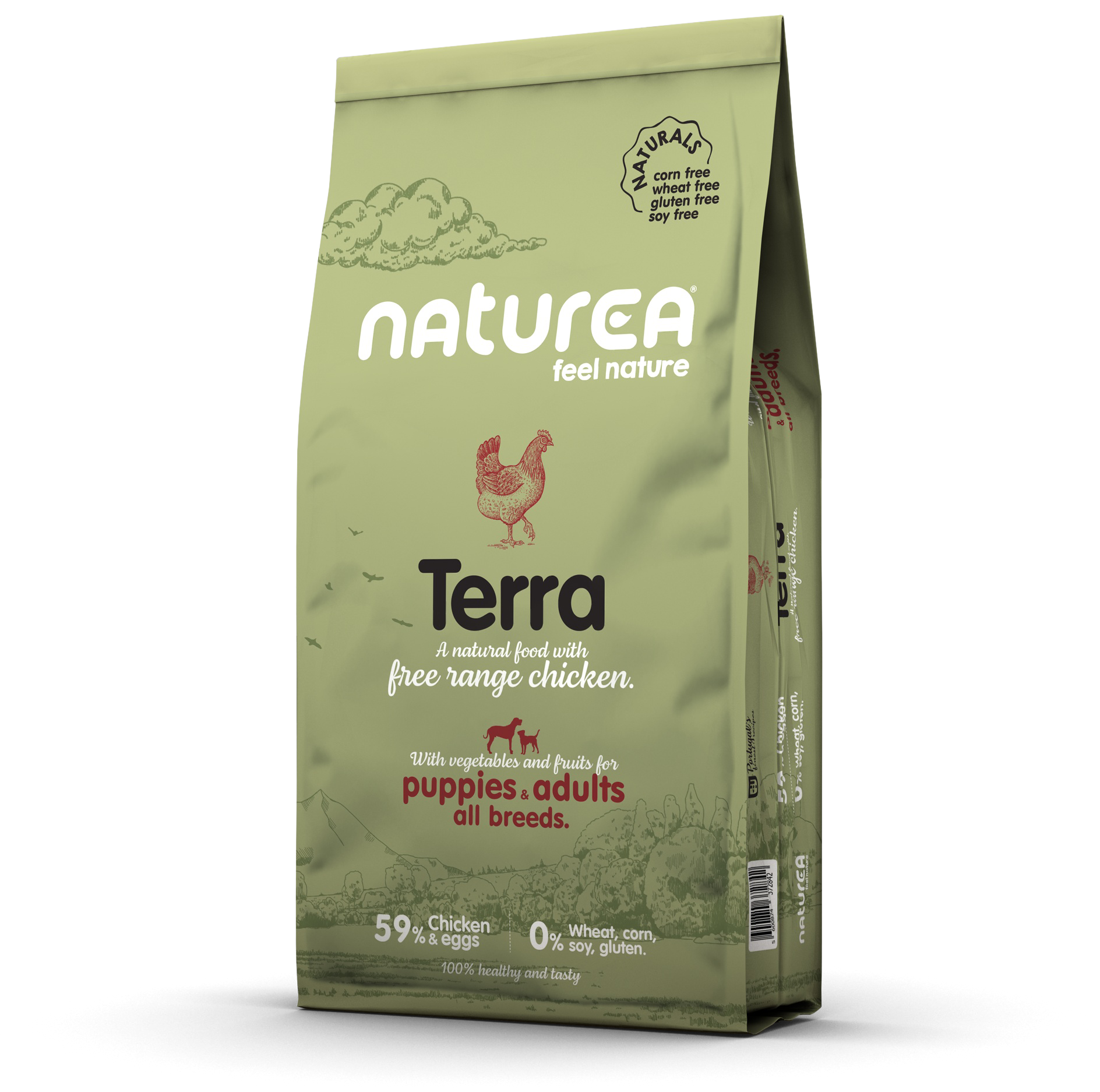 Naturea Terra 全犬鮮雞肉配方 2kg / 12kg (新包裝)