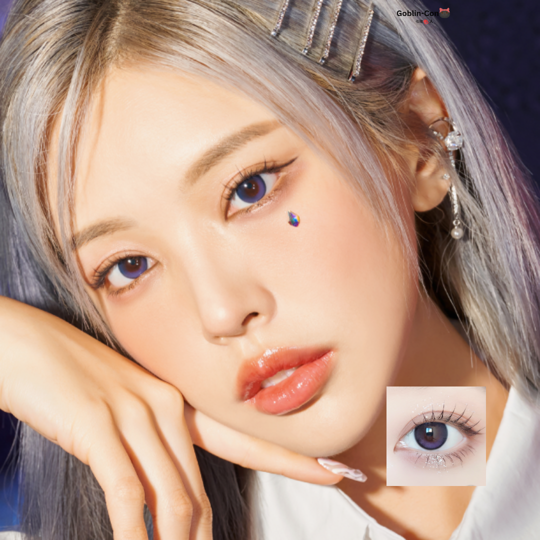 [日拋] LensVery 1 Day Wish Ring  Violet  每日即棄彩妝隱形眼鏡｜10片盒