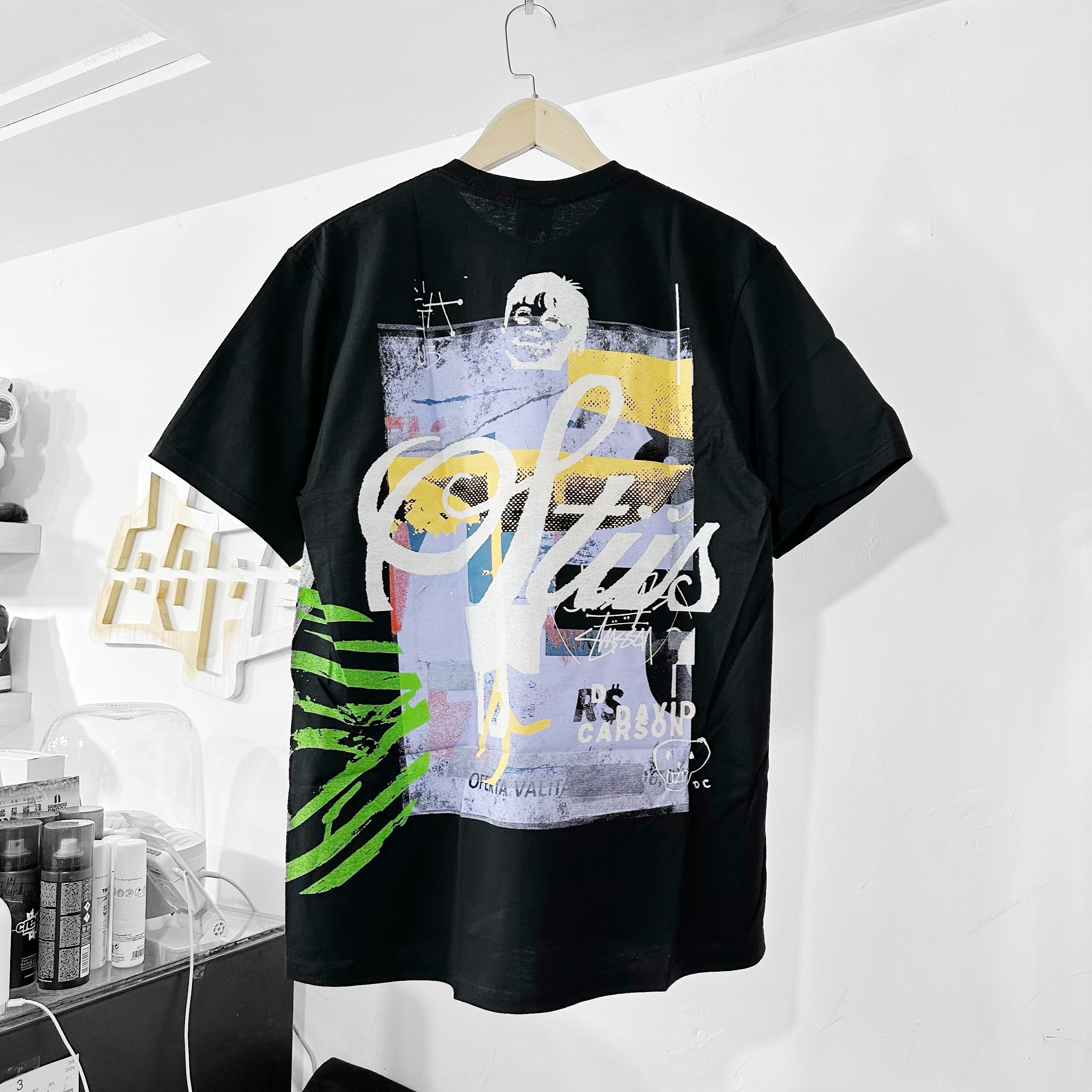 Stüssy ss24 Carson Dino T-Shirt - (black)
