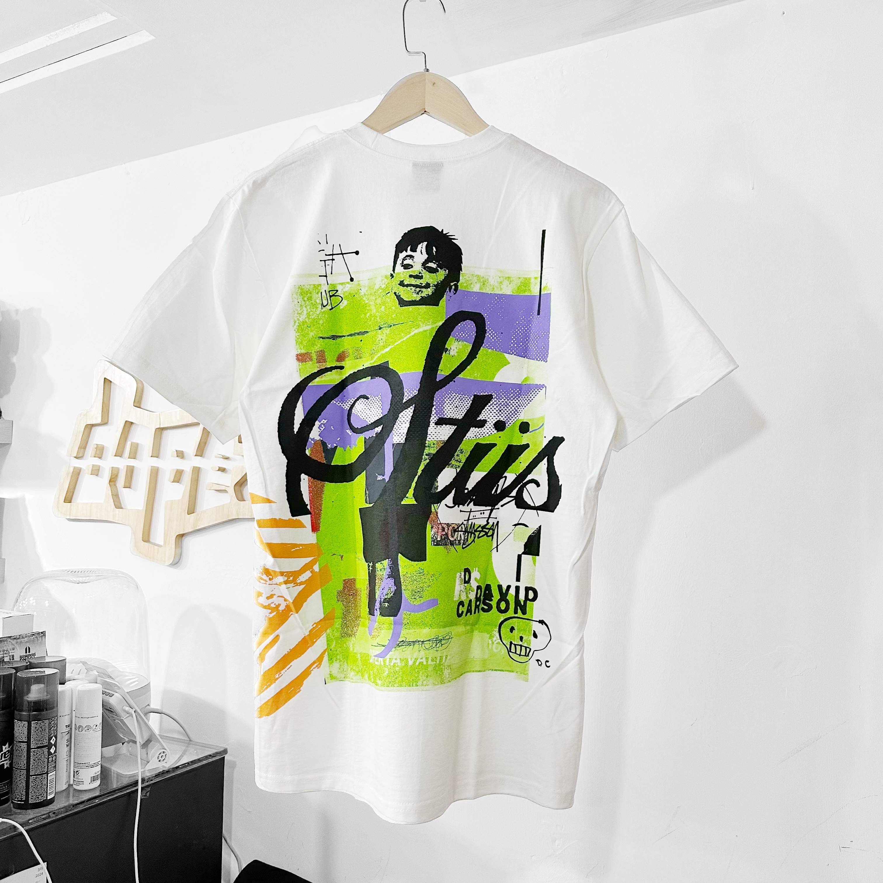 Stüssy SS24 Carson Dino T-Shirt - (WHITE)