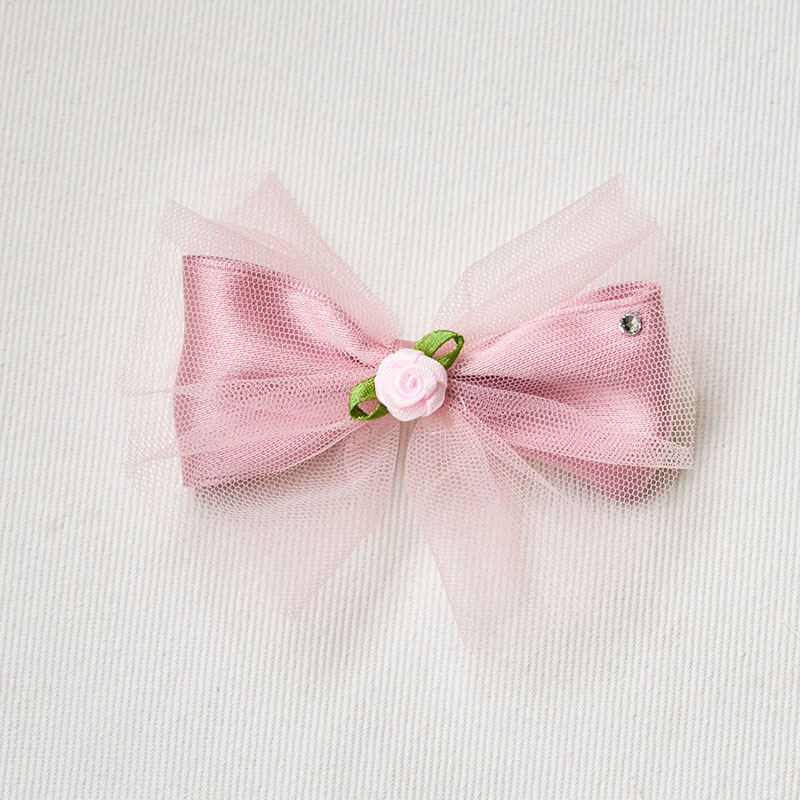 髮夾- Rose Tutu玫瑰芭蕾-粉紅印地安 髮夾 髮飾-It’s sunny outside