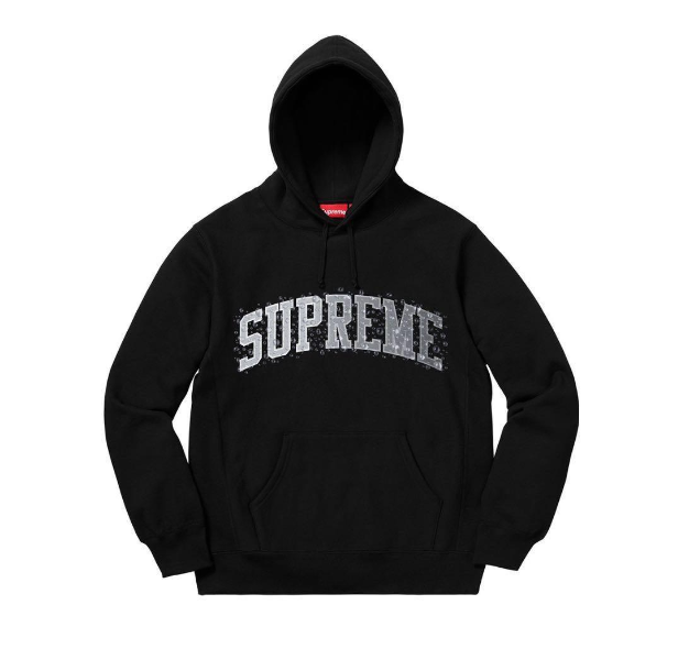 2018AW Supreme Water Arc Hooded Sweatshirt Logo 帽T 現貨