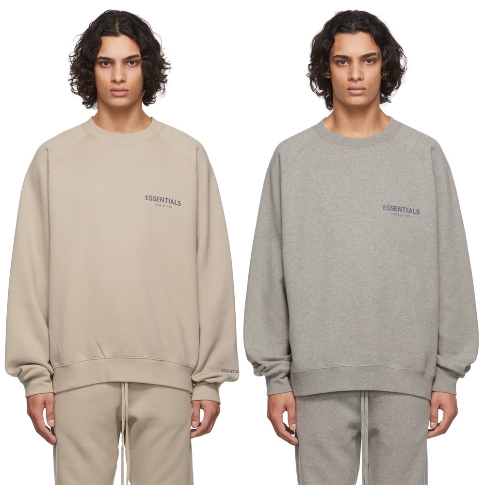 FEAR OF GOD ESSENTIALS Logo Crewneck 胸口LOGO 大學T