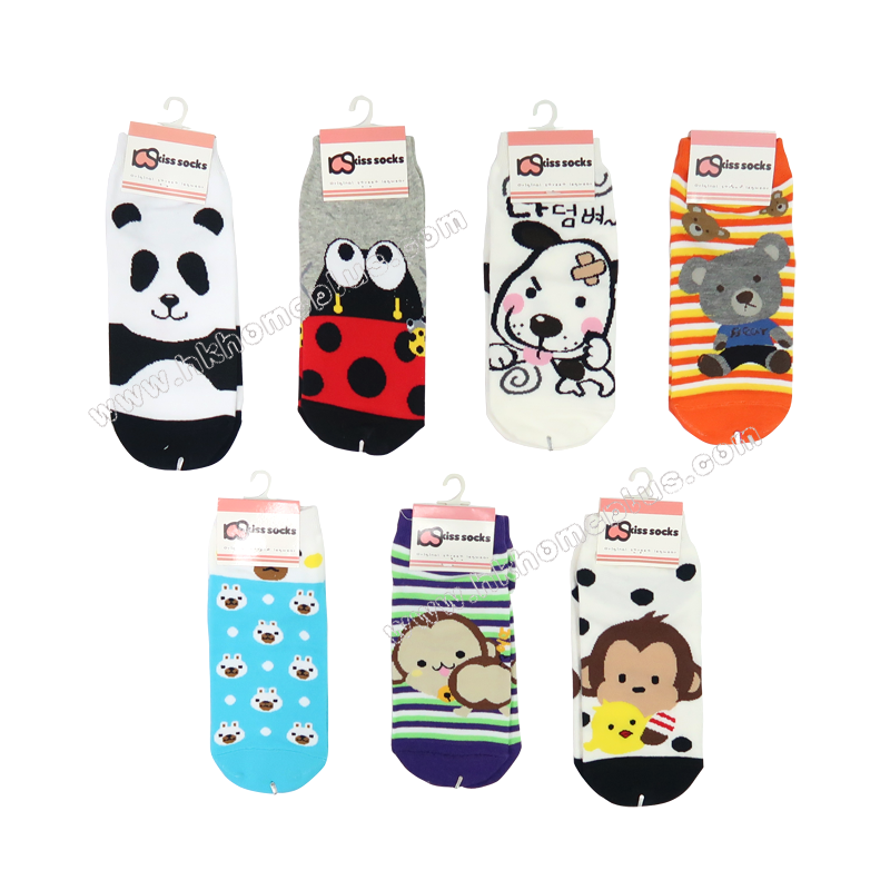 3對裝 韓國製 童裝卡通襪船