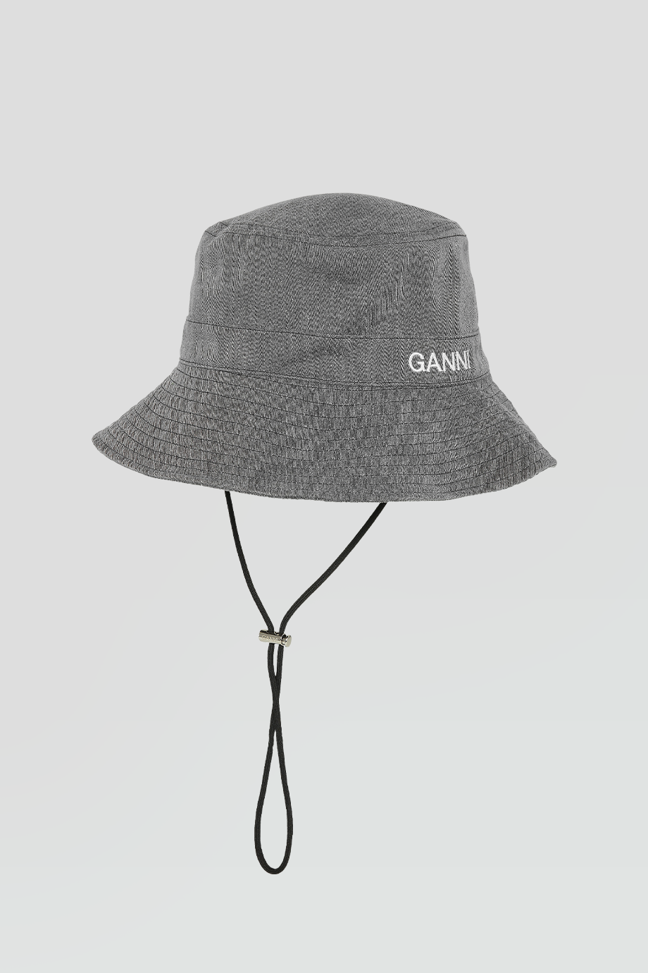 GANNI｜FISHERMAN 繫帶LOGO丹寧漁夫帽