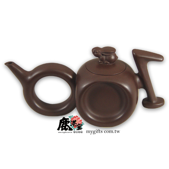 意象紫砂茶壺十二生肖【兔】│建國百年紀念壺