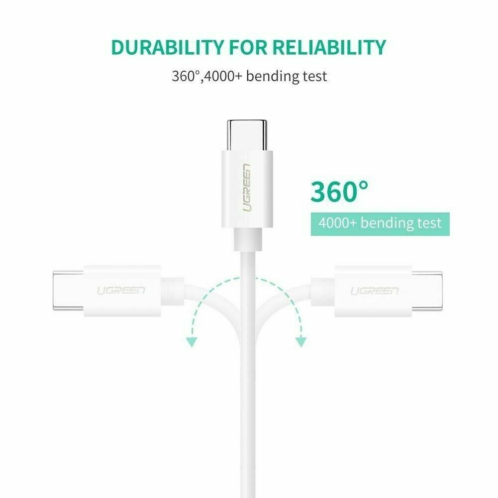 UGREEN - Type-C 快充 5A 數據線 (0.5M/1M)
