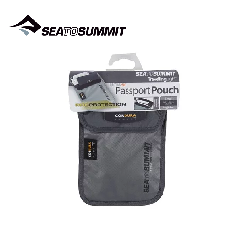 SEA TO SUMMIT RFID 旅行安全頸掛式證件袋 (2袋口) 灰 70STS33071