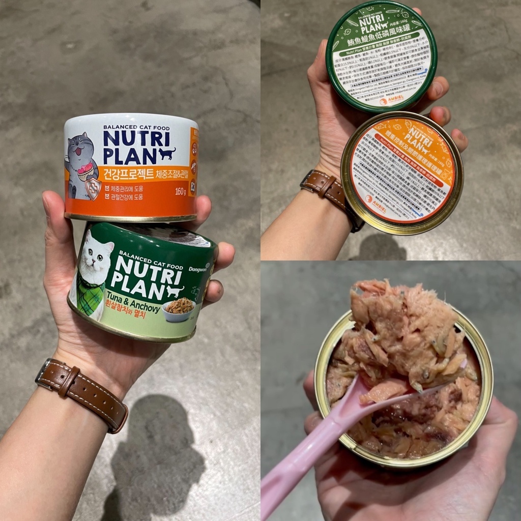 Nutri Plan 金日鱔|韓國營養計畫 低磷風味貓罐